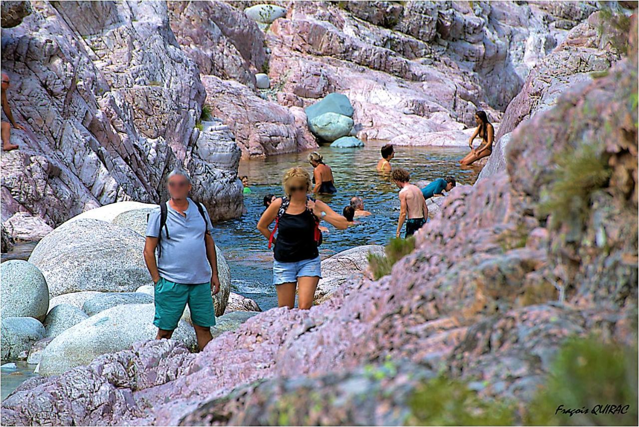 Auberge Des Deux Sorru Bains de Guagno المظهر الخارجي الصورة